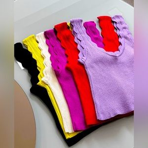 SOLD! Tricot Tank Top